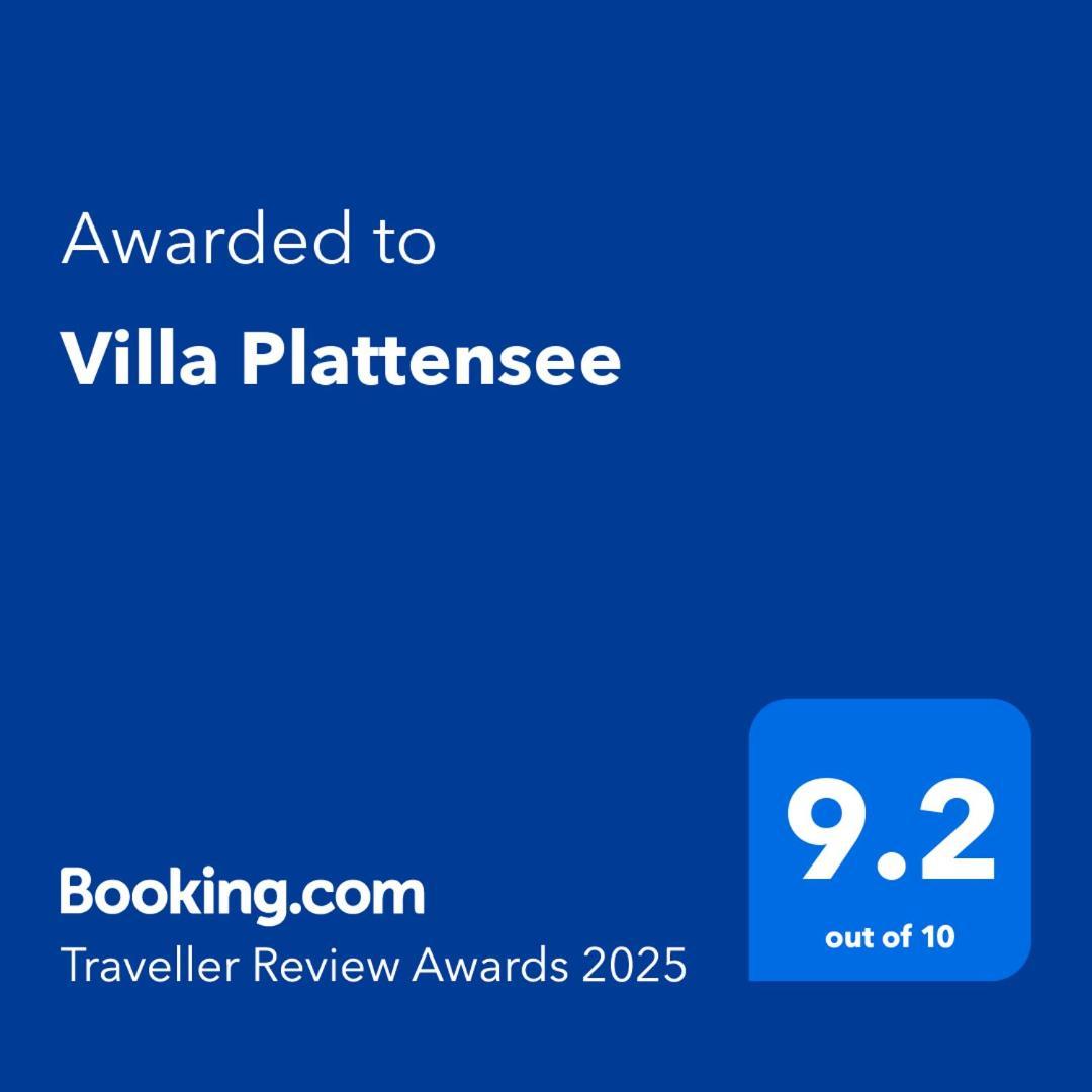 Villa Plattensee Vonyarcvashegy Eksteriør billede